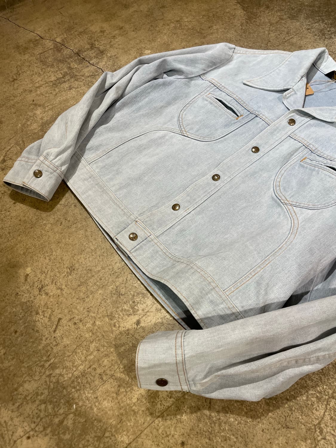 70’s 리 데님 웨스턴 자켓 (B5089) 상품이미지4