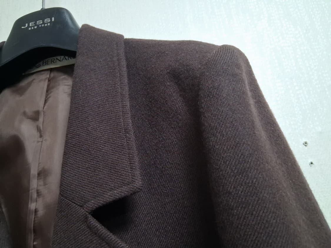 BERNARD 일본구제 브라운 모직숏쟈켓 여성 55 
원산지 일본 순모 상품이미지5