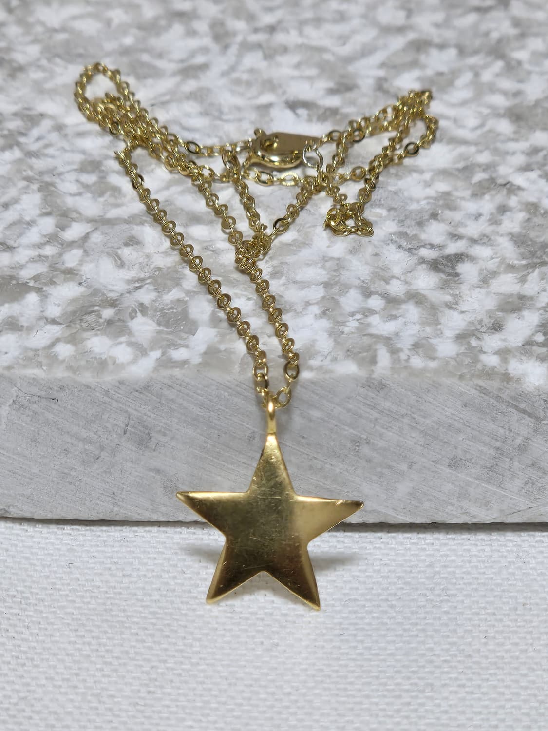 실버 925 골드도금 목걸이+팬던트 상품이미지1