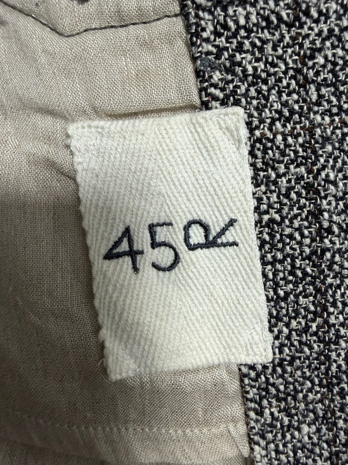 45RPM 체크 블레이저 상품이미지3