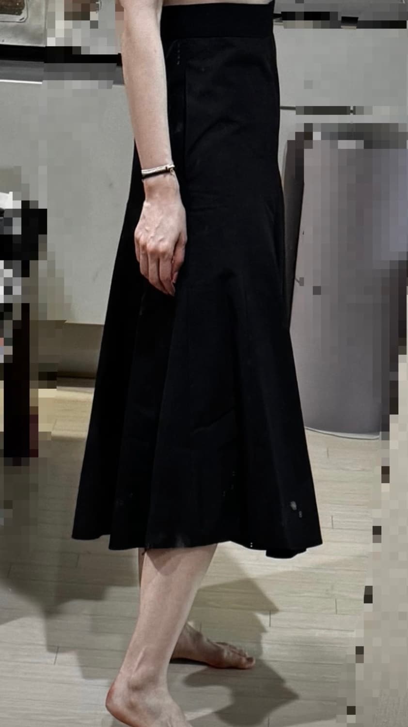 마른55 55 텍ㅇ 새상품 한섬 톰그레이하운드 디올맛 롱스커트 치마 마쥬 상품이미지4