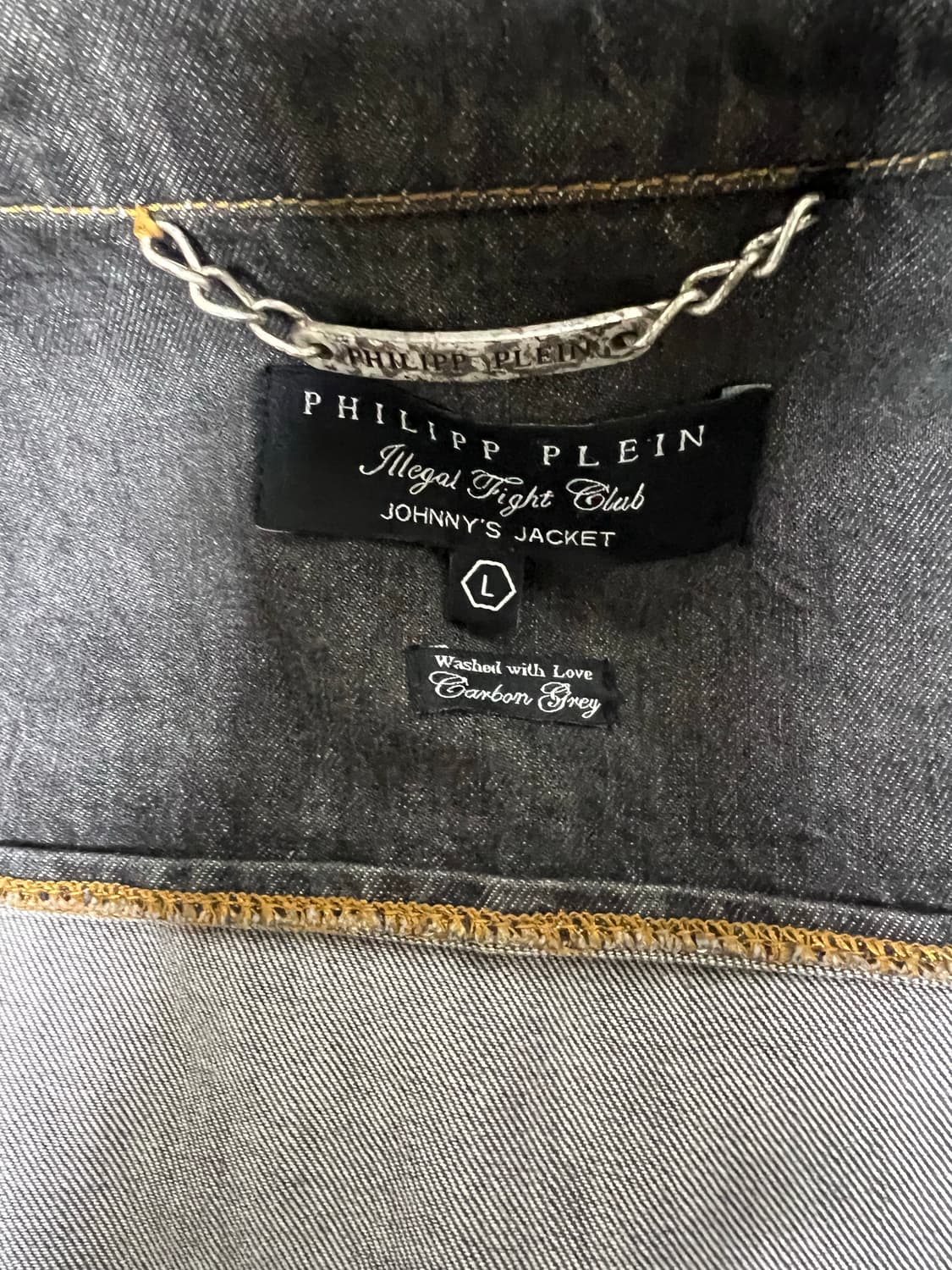 필립플레인 바이커 데님자켓 상품이미지3