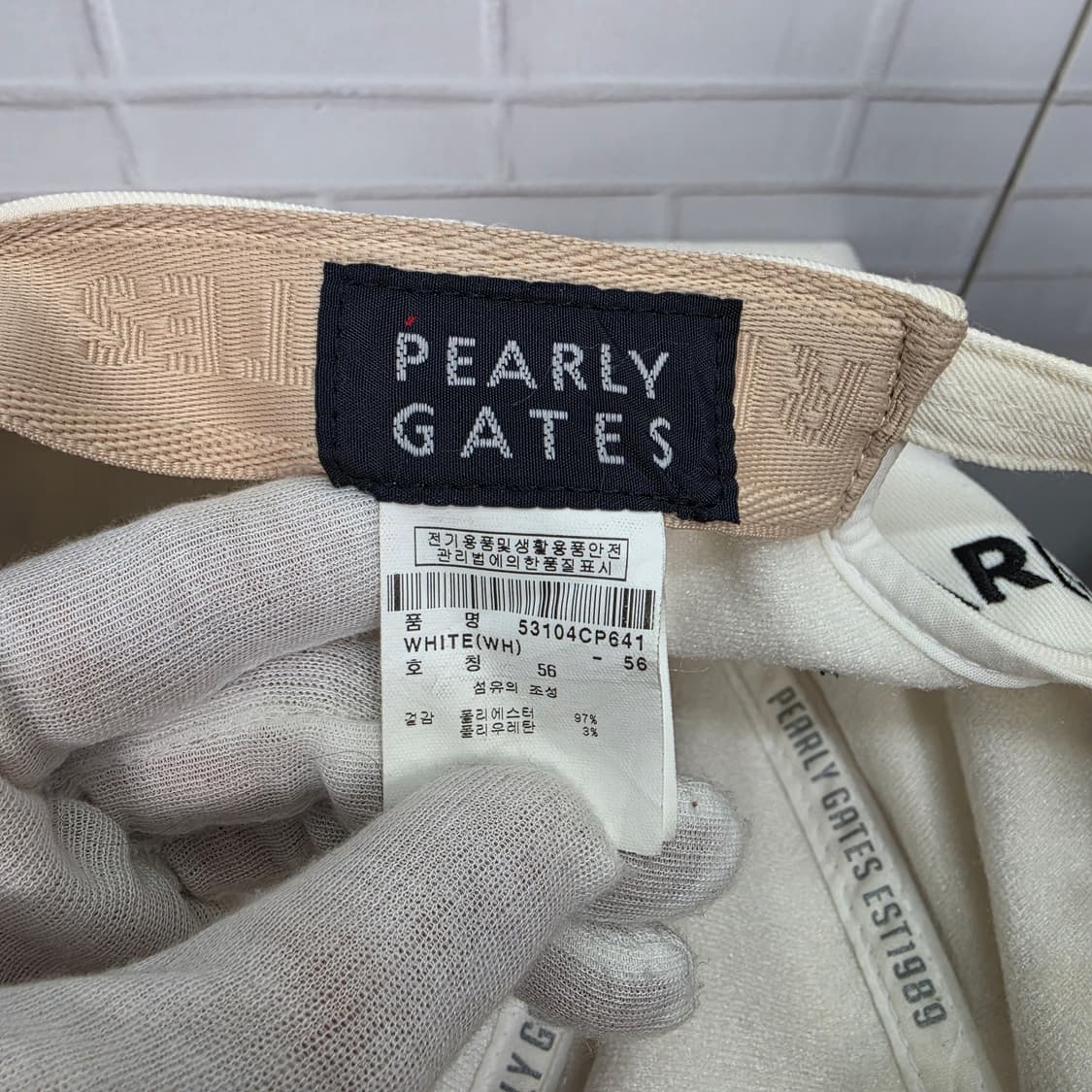 파리게이츠 골프 모자 볼캡 캡 56사이즈 남여공용 상품이미지8