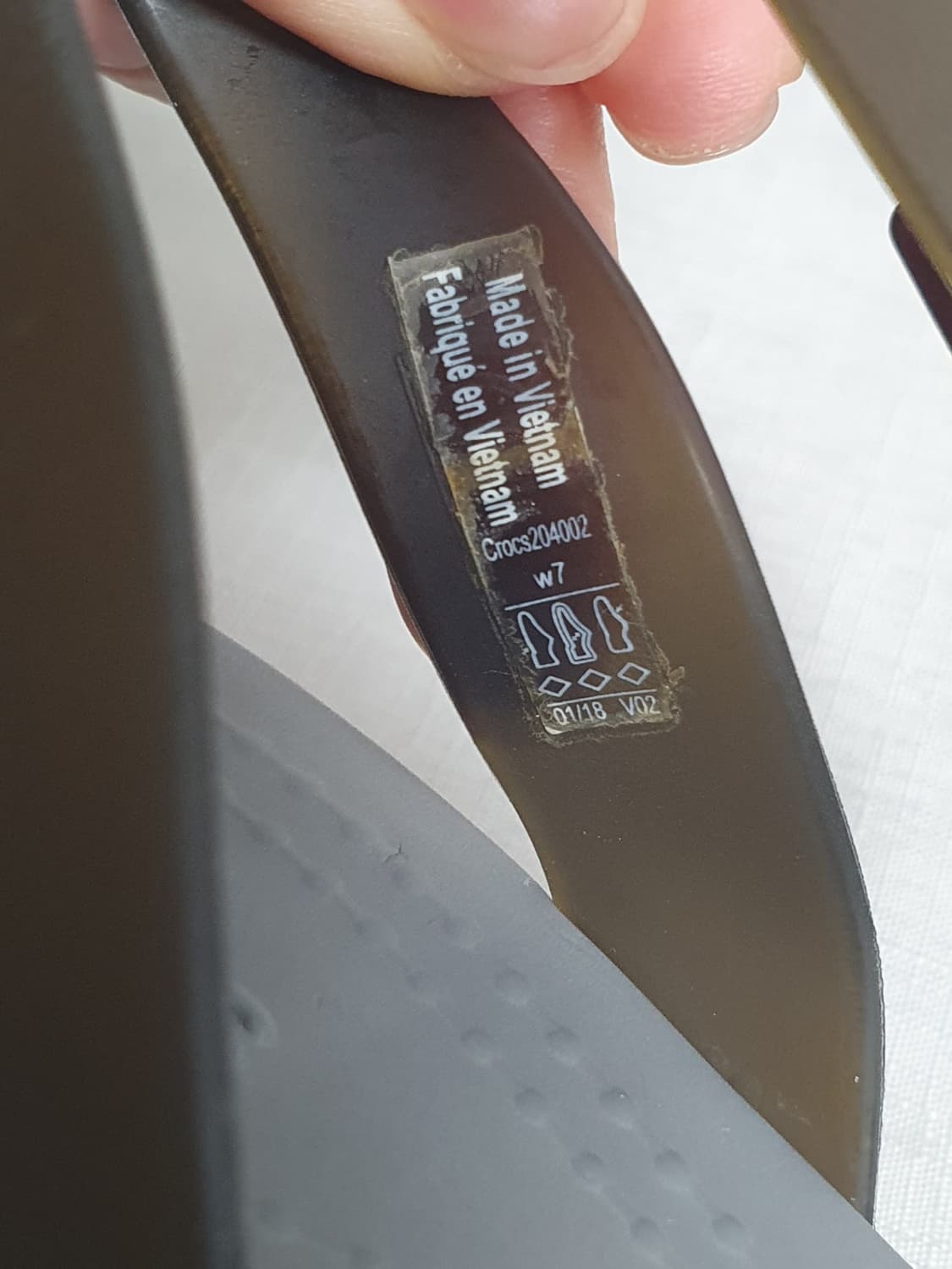 240mm 크록스 이자벨라 블록힐 샌들 클리어 블랙 상품이미지10