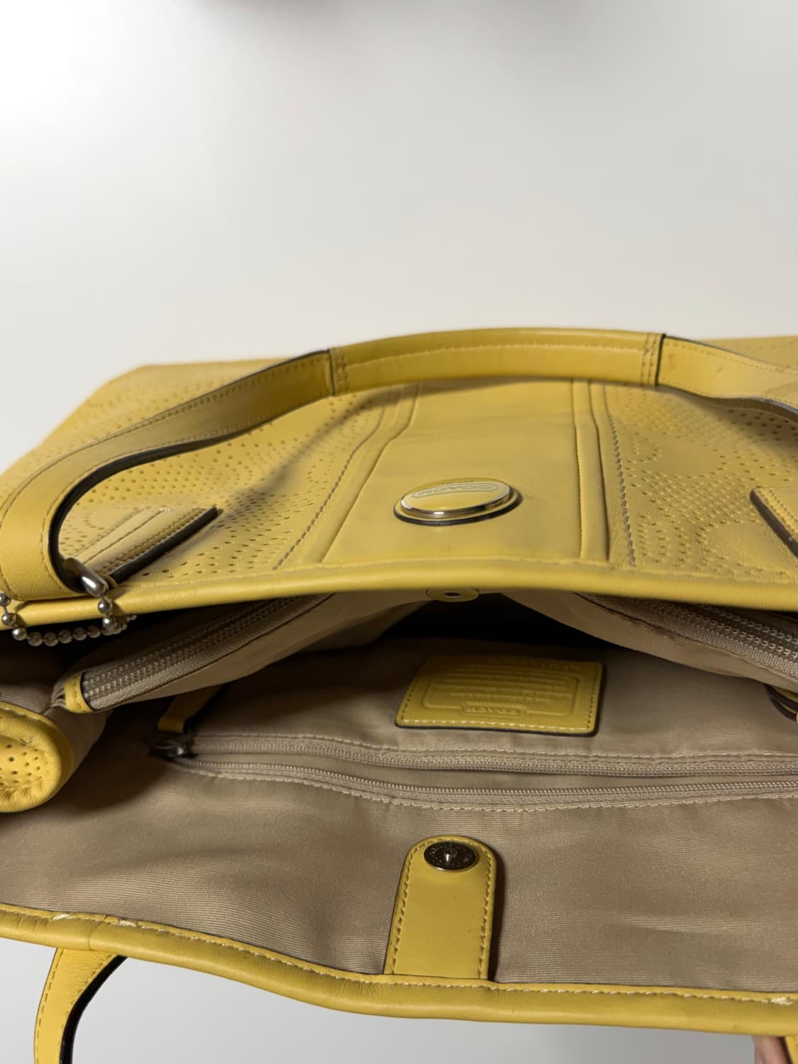 빈티지 코치 펀칭 숄더 백 상품이미지2