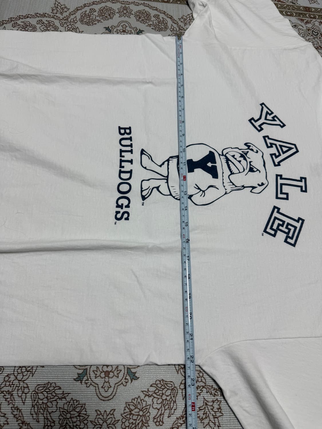 YALE BULLDOG 그래픽 반팔티 105 상품이미지4