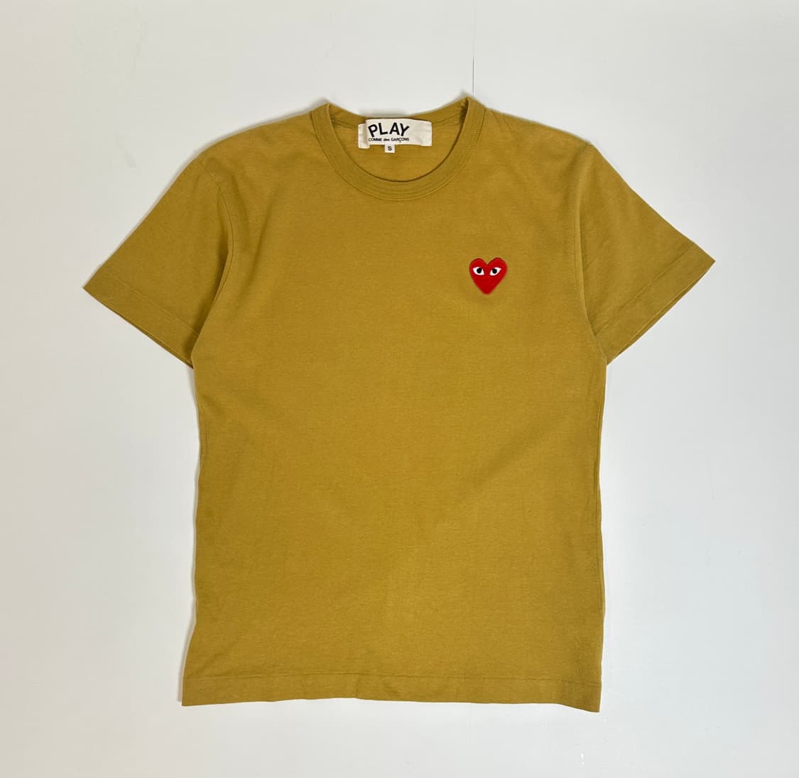 꼼데가르송 하트 반팔티 S 상품이미지2