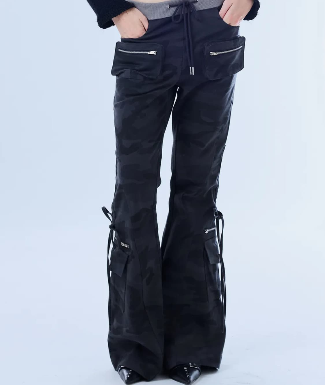 새상품 bootscut pocket cargo pants camo 상품이미지2