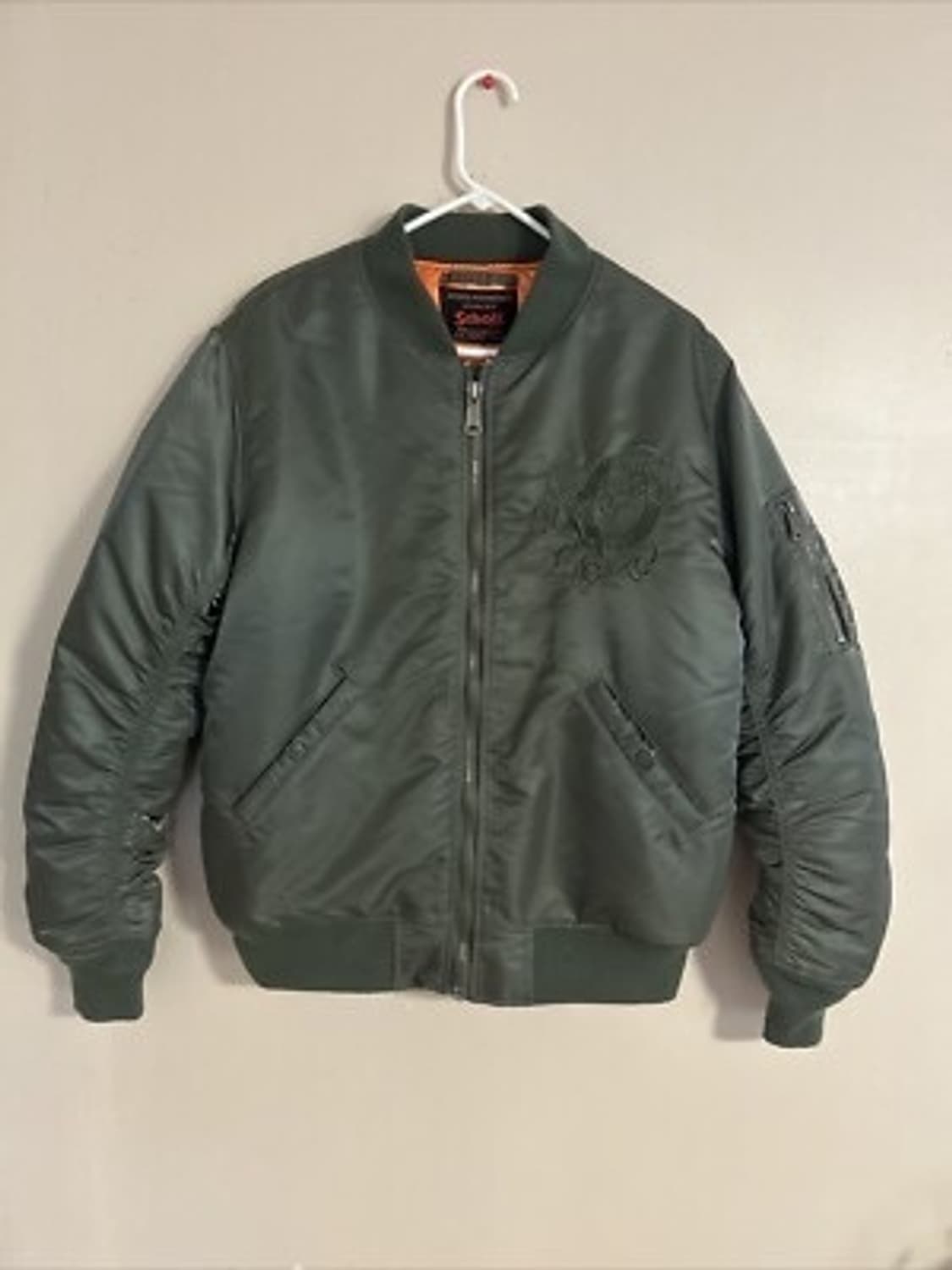 쇼트 용자수 MA-1 Schott NYC 상품이미지4