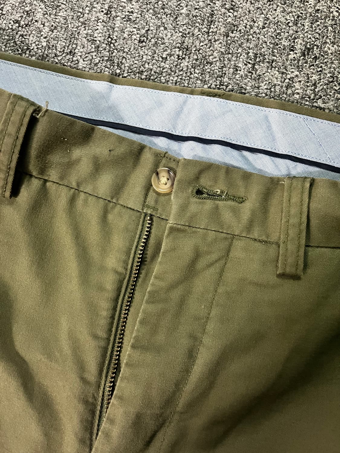 폴로 랄프로렌 슬림핏 치노 팬츠 올리브/카키 상품이미지2