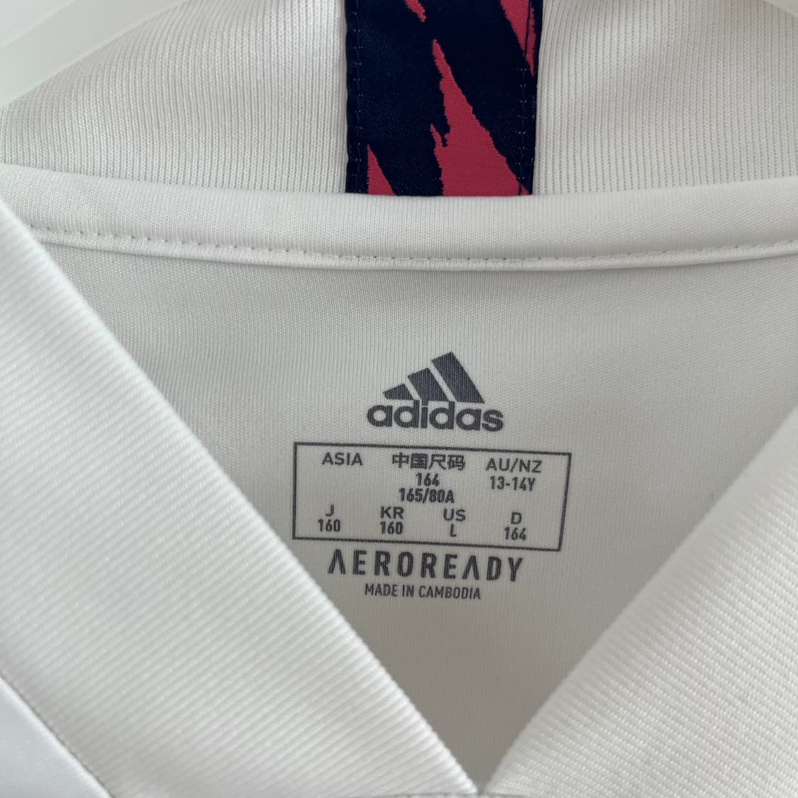 아디다스 20-21 레알 마드리드 노마킹 반팔 홈 유니폼 상품이미지5