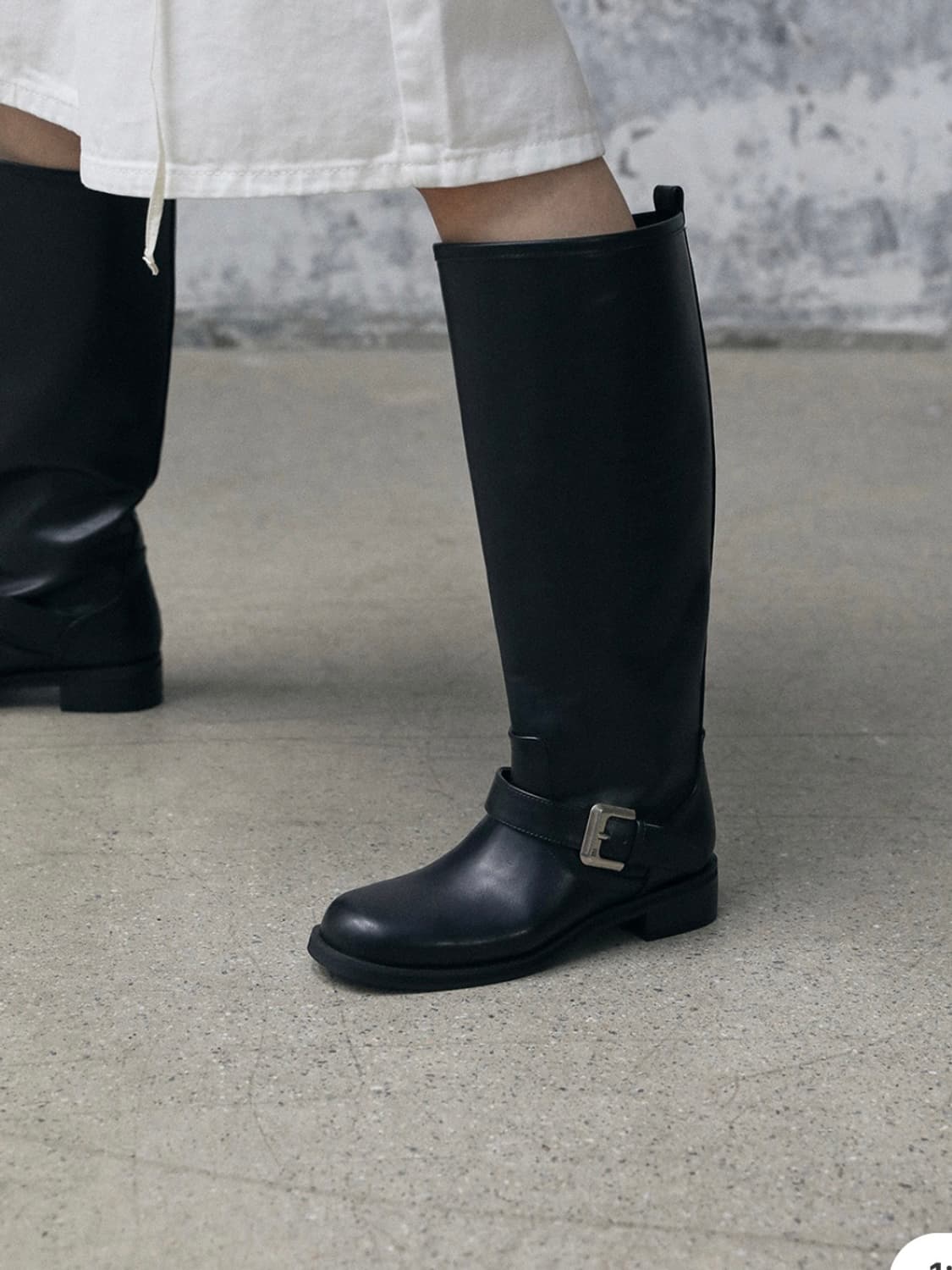 에퓨레 PETO Buckle Long Boots 상품이미지4
