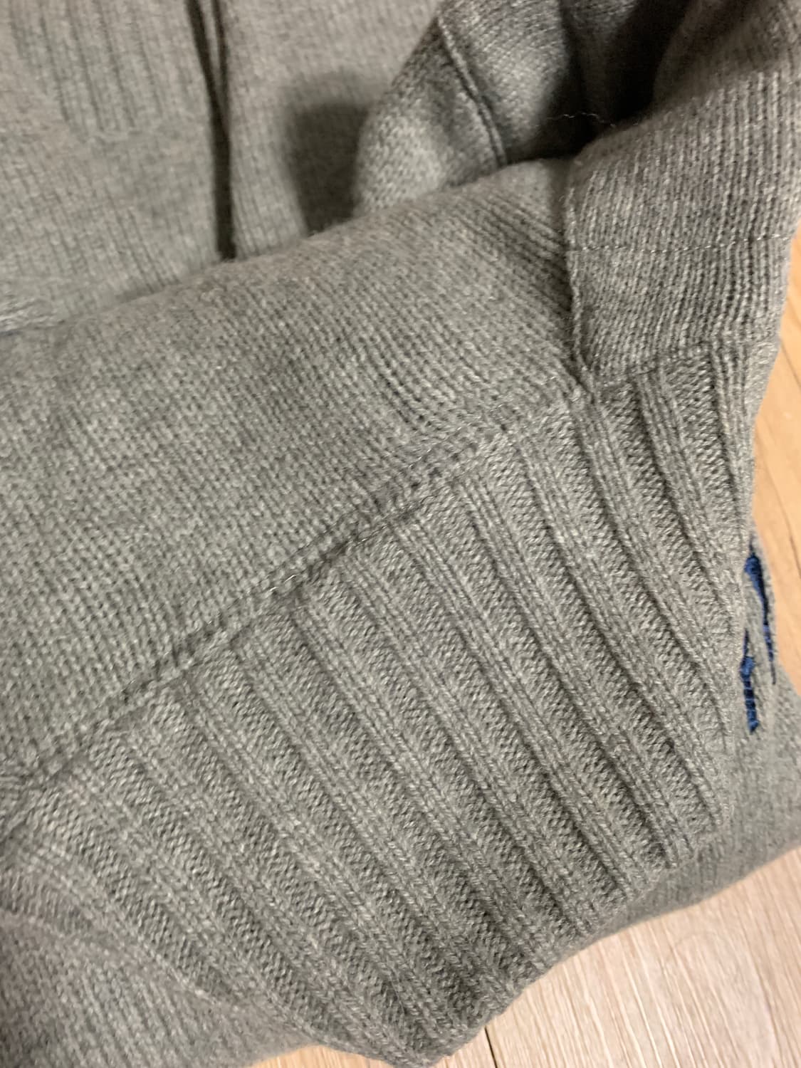 폴로 빅포니 투웨이 울니트집업 S 상품이미지8