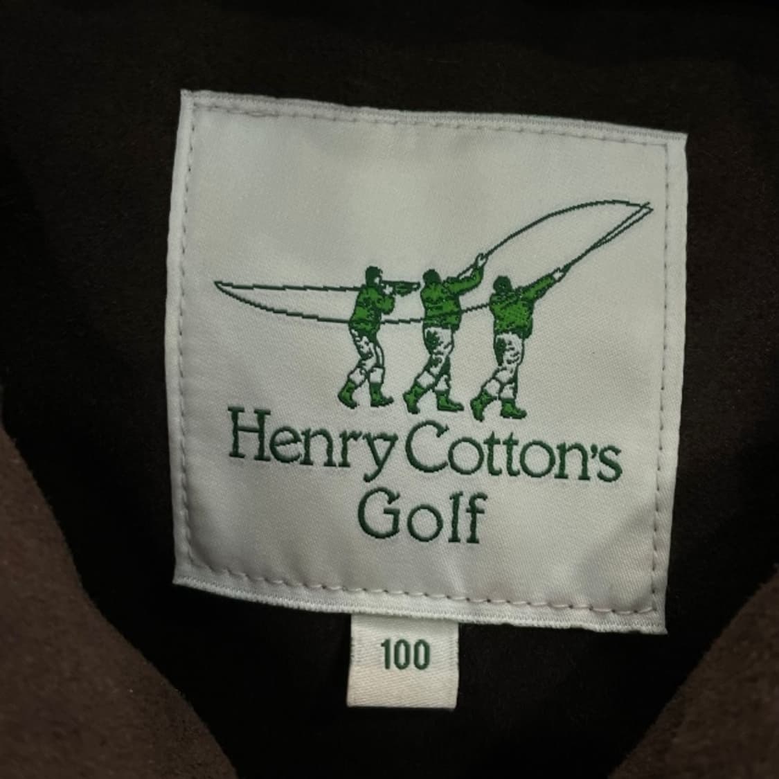 100 헨리코튼 골프 스웨이드 경량패딩  상품이미지3