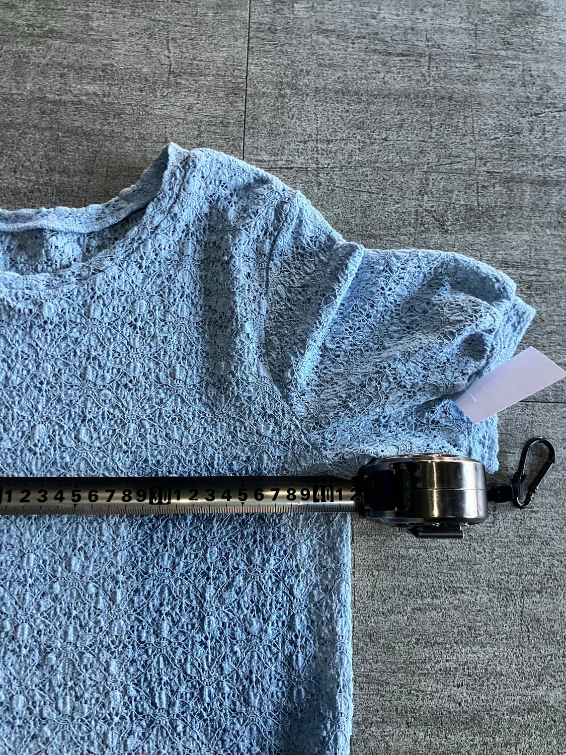 일본빈티지 Gu 하구미모리걸 달천깔페어리 펀칭테리 반팔티셔츠 상품이미지2