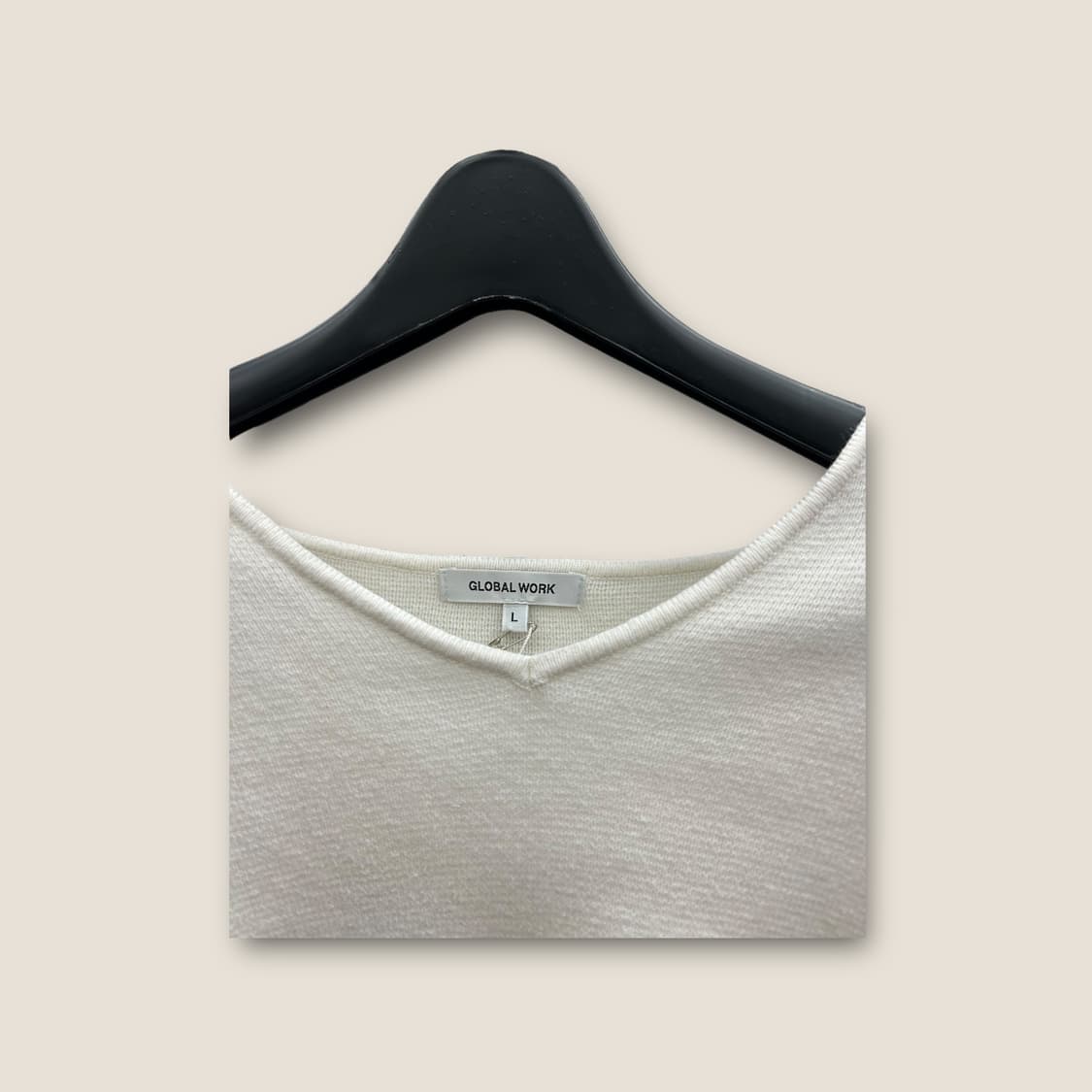 K124 글로벌워크 롱슬리프 니트 size L (W) 상품이미지2