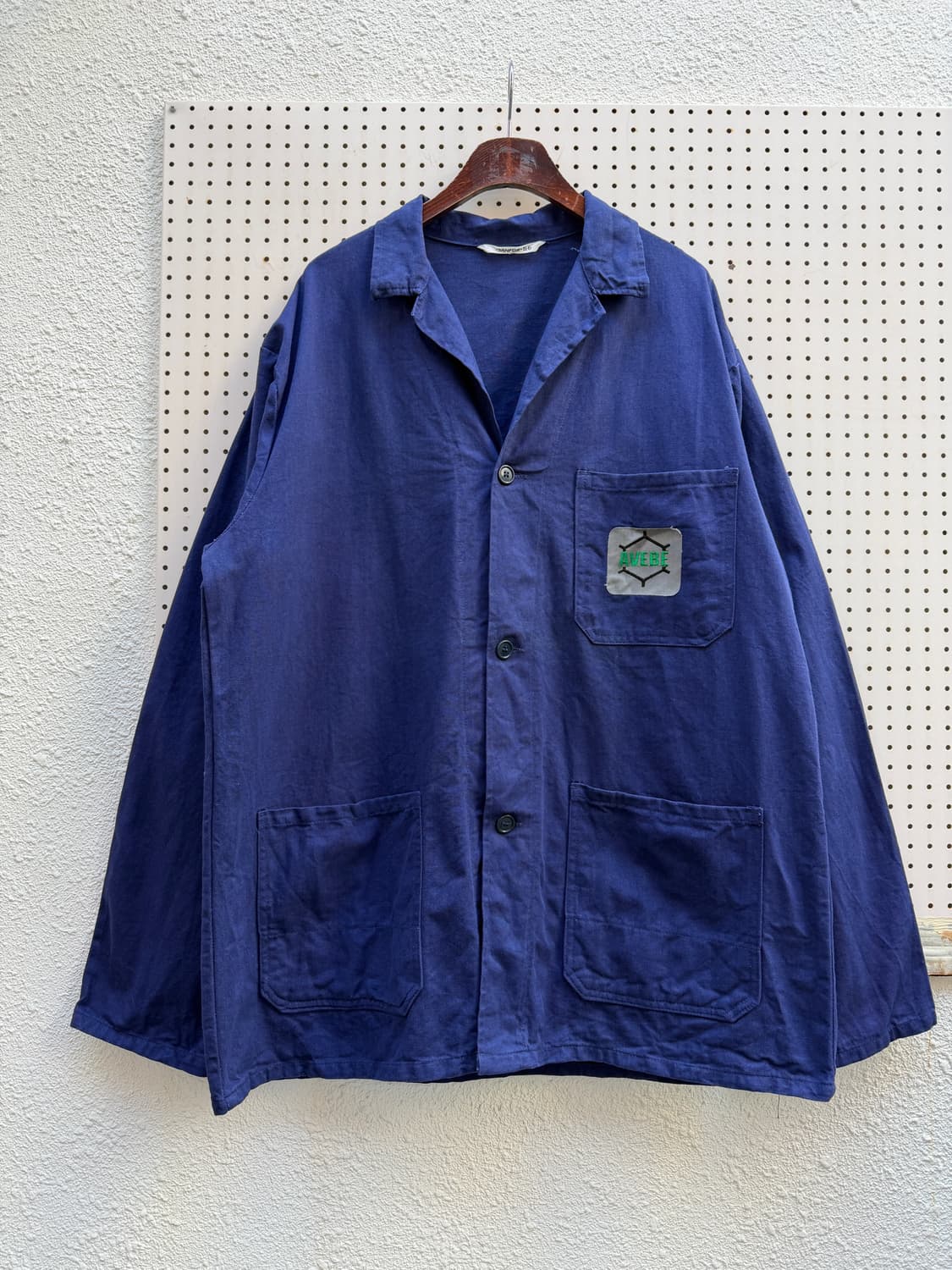 OLD EURO VINTAGE NAVY BLUE 빈티지 프렌치워크자켓 상품이미지1