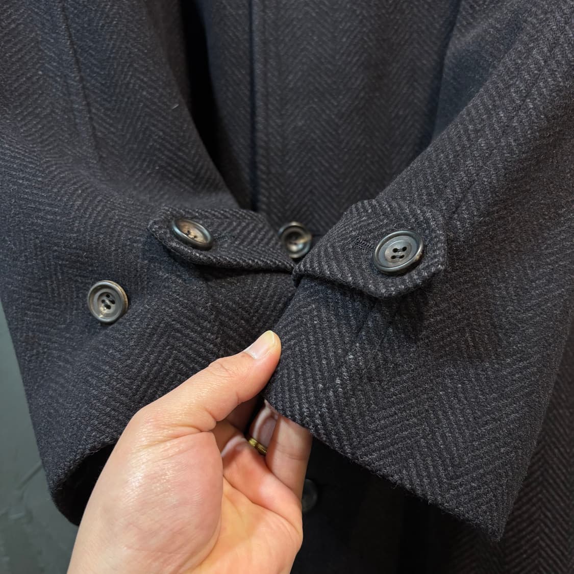 [L] GIVENCHY 지방시 울 롱 코트 상품이미지3