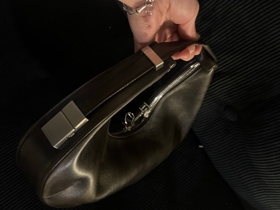 오소이 토니 호보백 스테인 브라운 상품이미지6