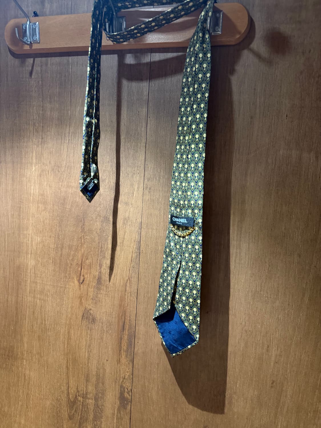 CHANEL 샤넬 silk 100% tie 상품이미지9