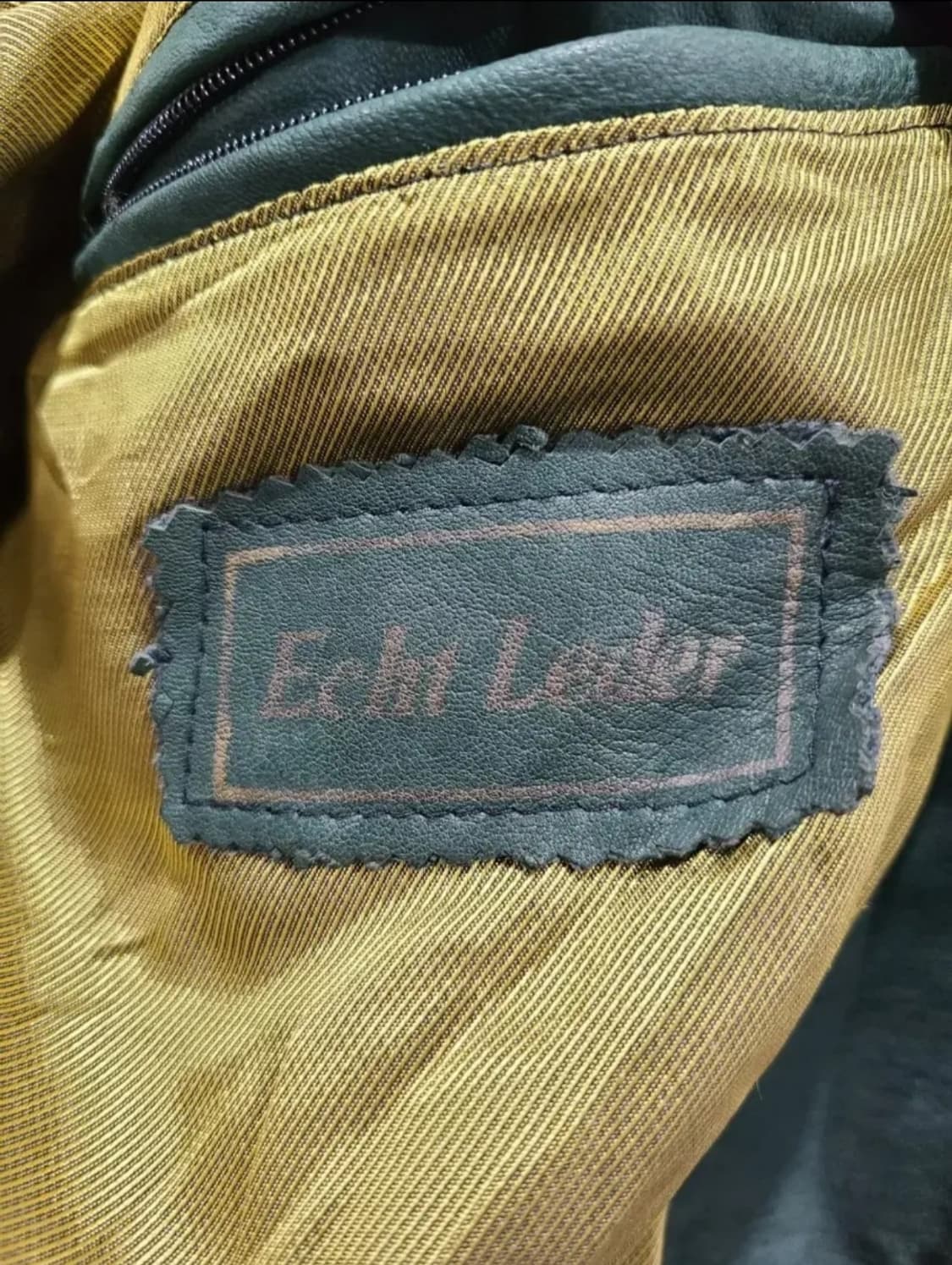 Echt Leder 양가죽 니트 하이브리드 자켓 상품이미지3