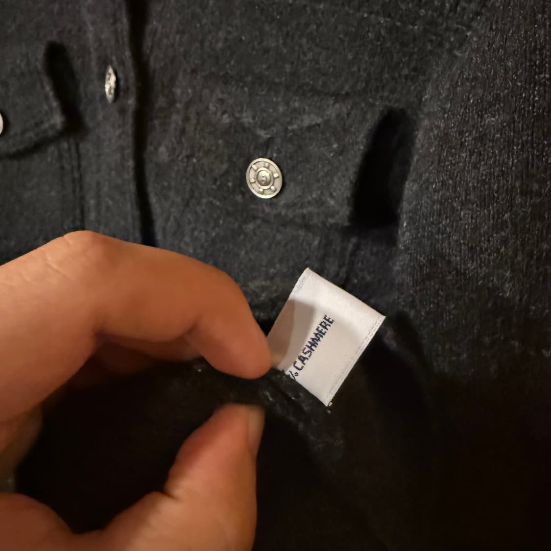 배리(Barrie) 캐시미어 자켓 판매 합니다. 상품이미지9