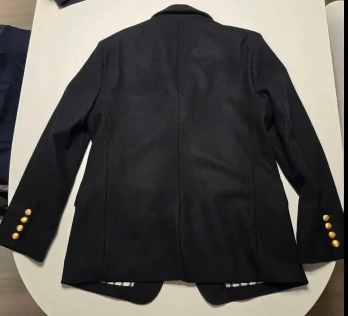 제도 cidu 네이비 금장 싱글 울자켓 XL 상품이미지3