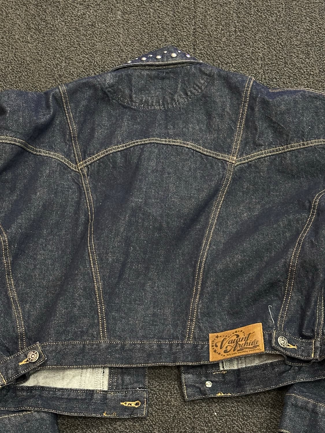 (M)VACANT Archive 베이컨트 아카이브 스터드 데님  상품이미지4