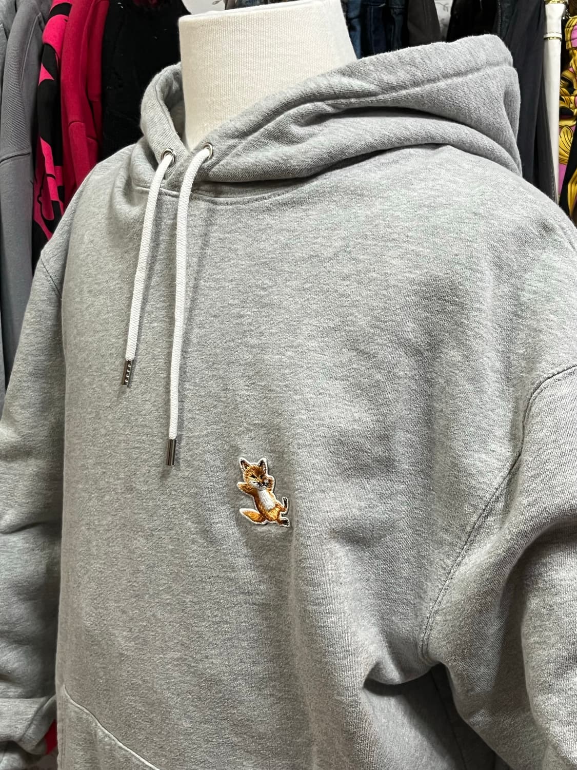 메종키츠네 칠랙스 폭스 패치 클래식 후드 상품이미지3