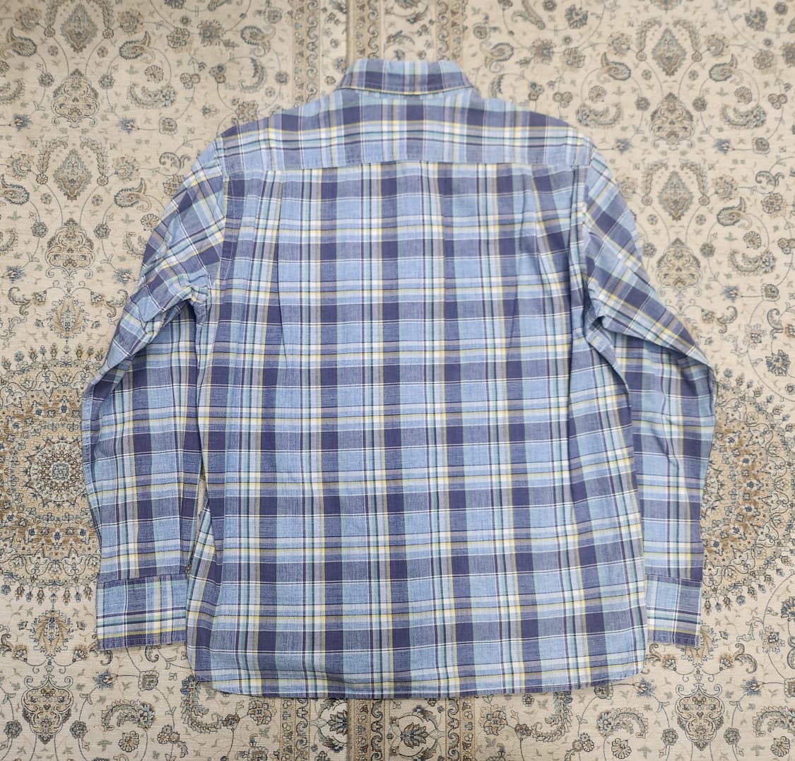 에디바우어 체크 면셔츠 S (크게나옴) (95-100) 상품이미지2