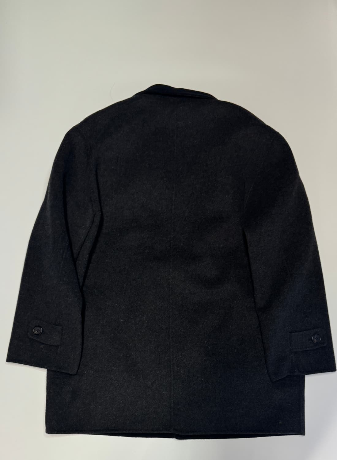 정품!! 입생로랑 옴므 YSL 발마칸 카라 미들 코트 + 내피 상품이미지2