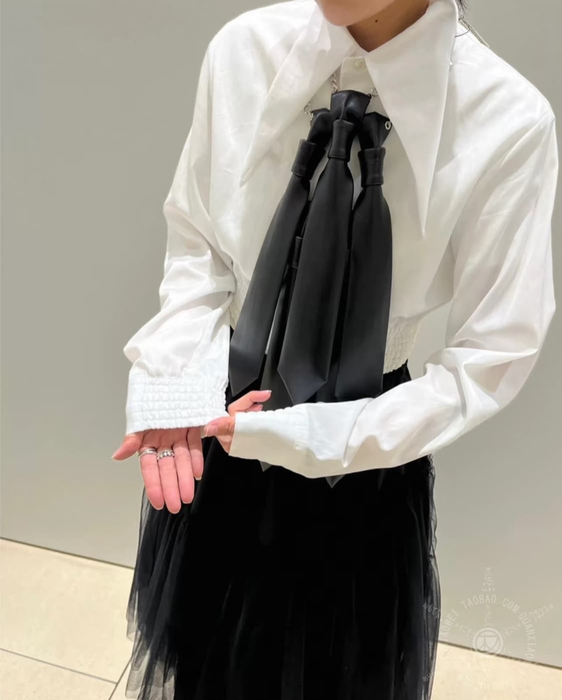 CDG NOIR 24AW 타이 새상품 상품이미지2