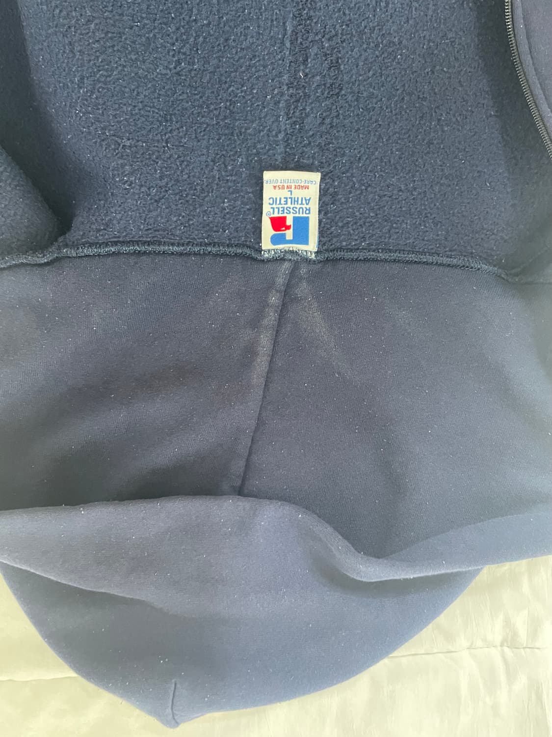 made in usa 80‘s 러셀 후드집업 L사이즈  상품이미지5