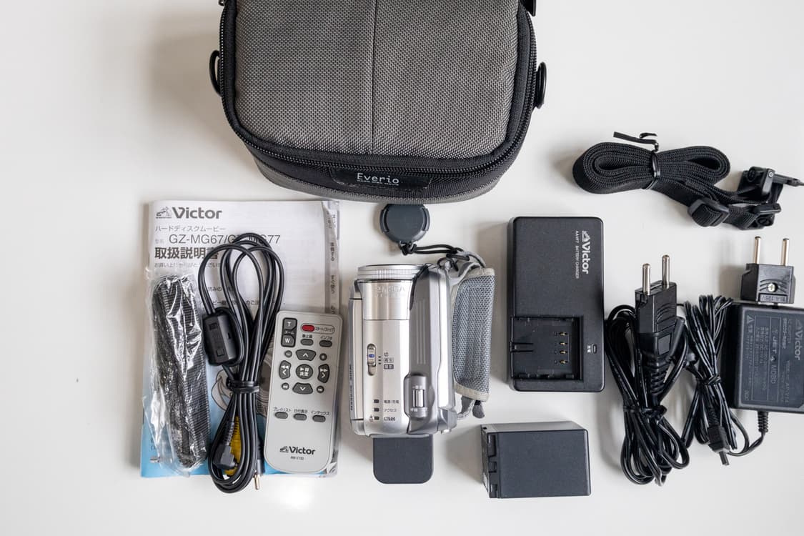 JVC GZ MG77-S / 빈티지 디지털 캠코더 상품이미지9