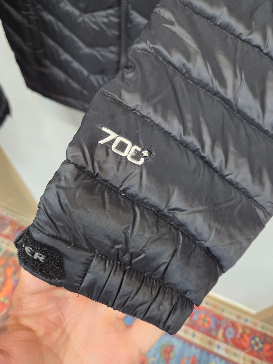 아이더 700 컨스트 알파 경량패딩 L 상품이미지6