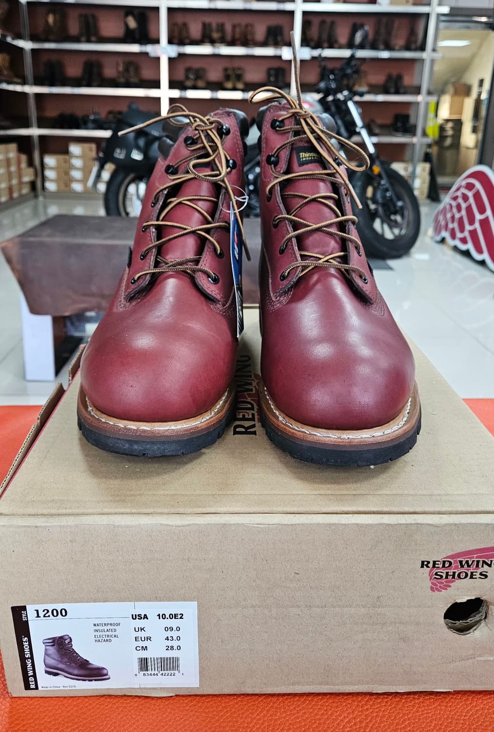레드윙 6인치 방수,방한 워크 부츠, 1200, US10EE 상품이미지7