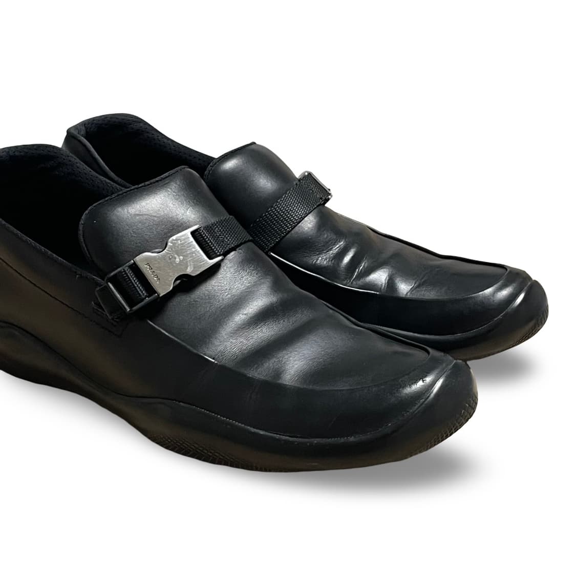 프라다 스포츠 스트랩 버클 로퍼 상품이미지6