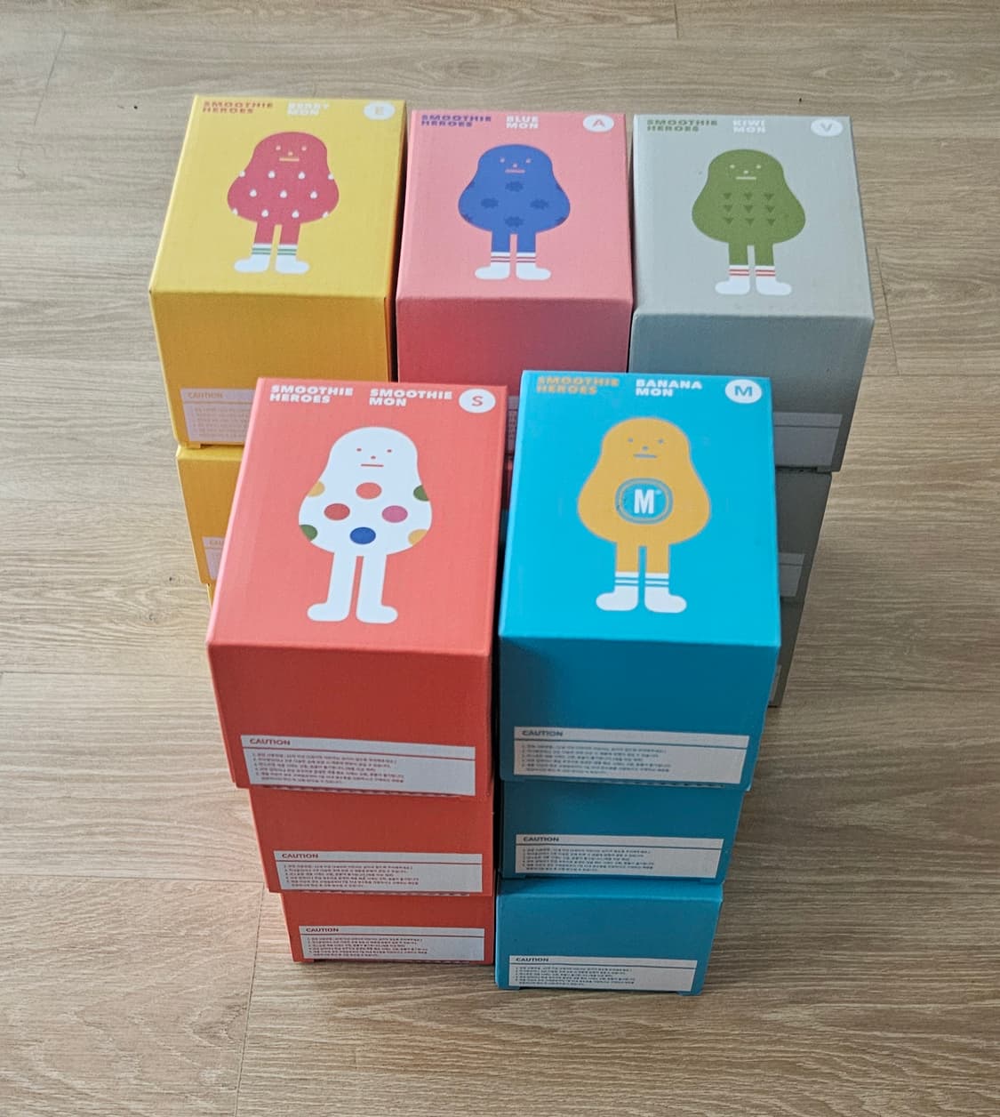 디스키몬스터랩 스무디킹피스규어5종15개일괄판매합니다 상품이미지2