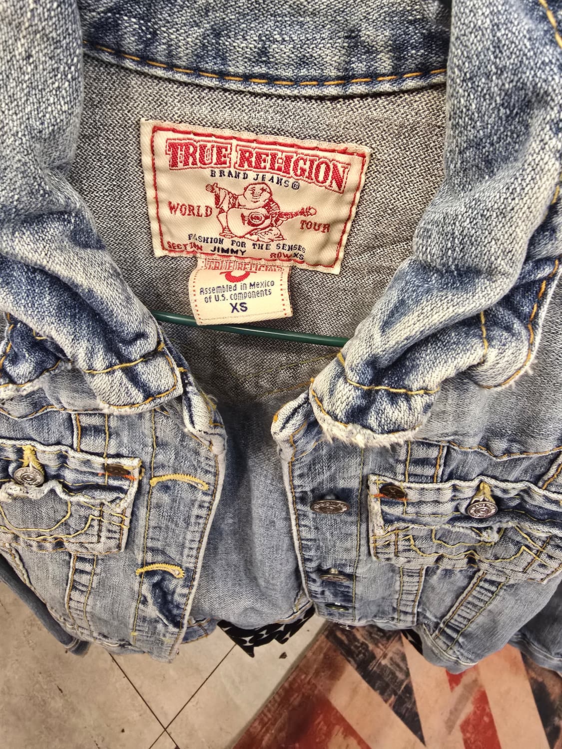 트루릴리젼(True Religion)데님 트러커 자켓 상품이미지8