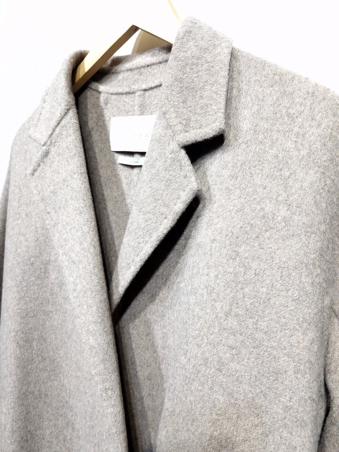 [루이리치]핸드메이드 스티치 울코트 상품이미지3