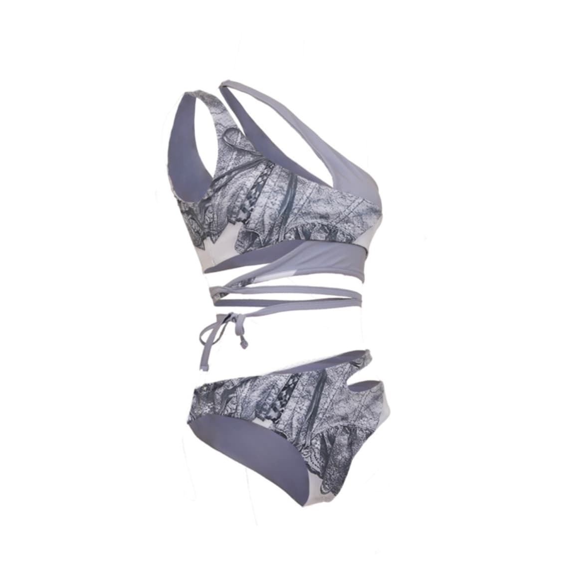 [새상품]엘프엘프엘프 아카이브스 머메이드 비키니 빈티지 그레이 상품이미지1