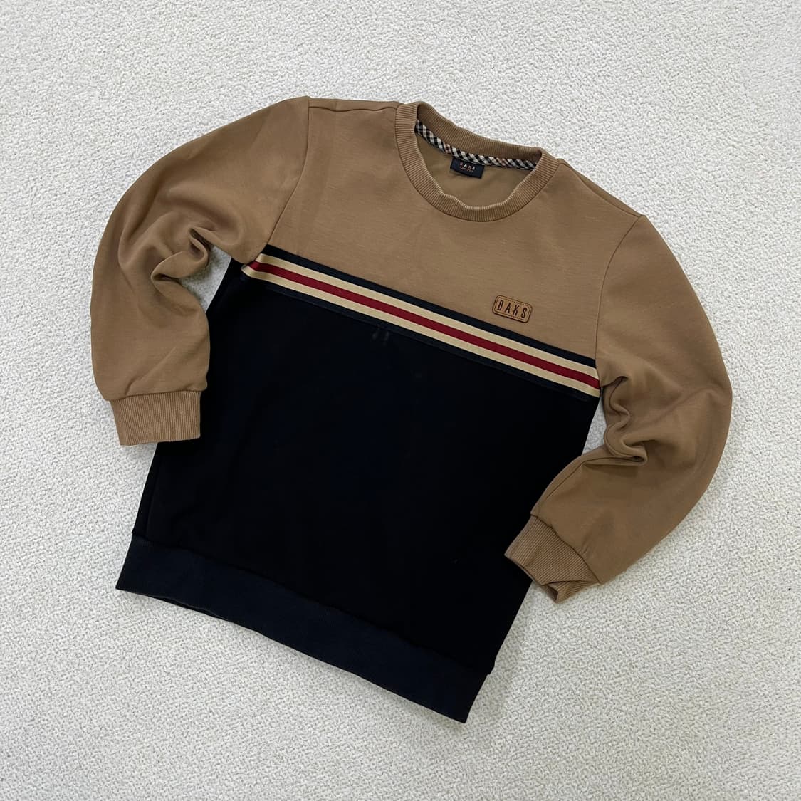 120 닥스 키즈 긴팔 맨투맨 0325M 상품이미지1