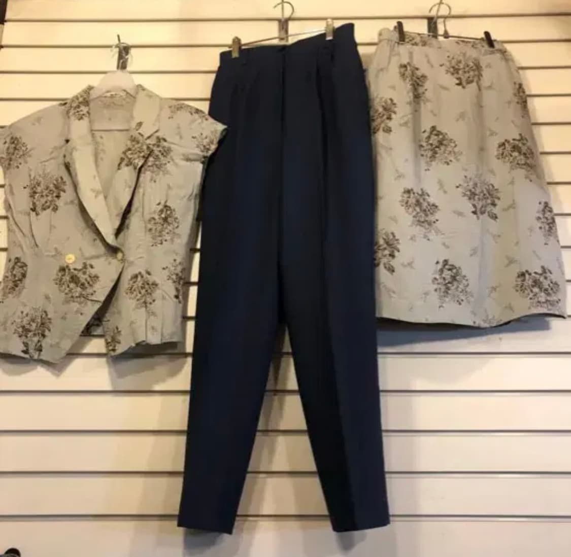 [Vintage] 네이비 슬랙스 팬츠 상품이미지4