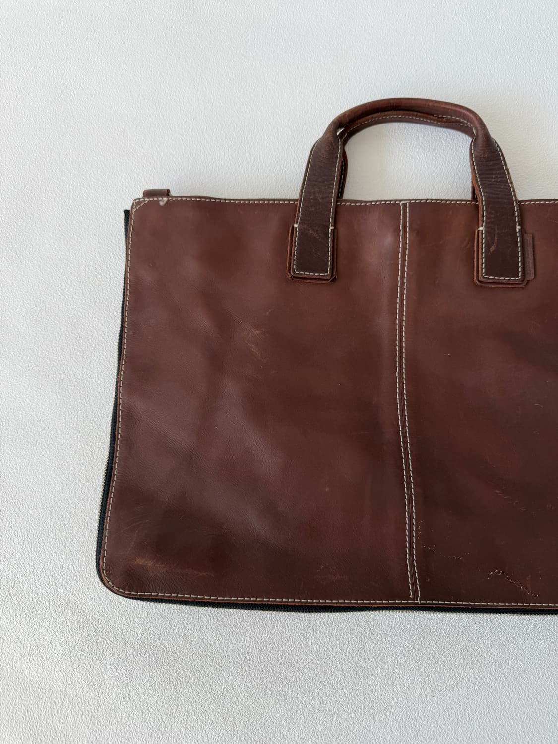 준코 코시노(JUNKO KOSHINO) 레더 브리프케이스백 상품이미지4