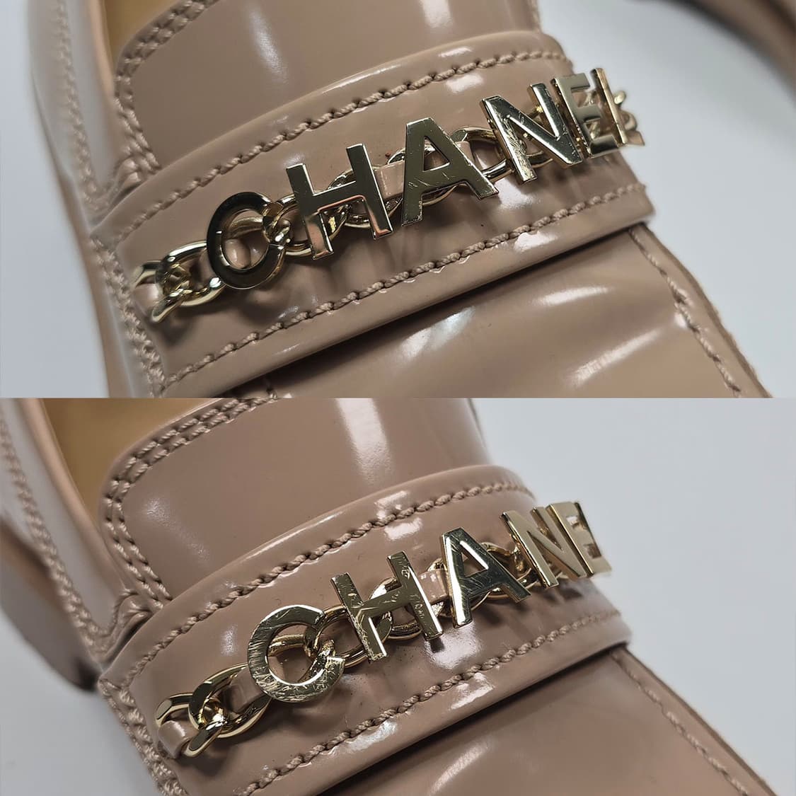 샤넬 메탈 로고 로퍼 ( 230 ) 상품이미지8