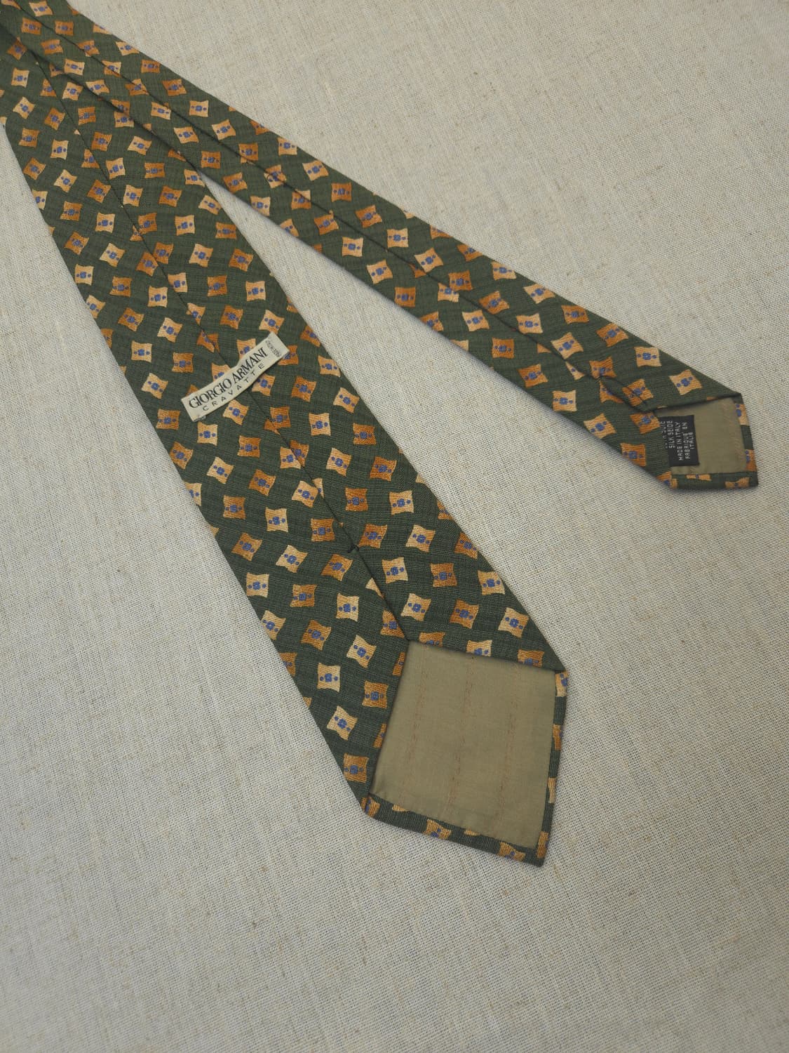 조르지오 아르마니 실크 넥타이 패턴 상품이미지1