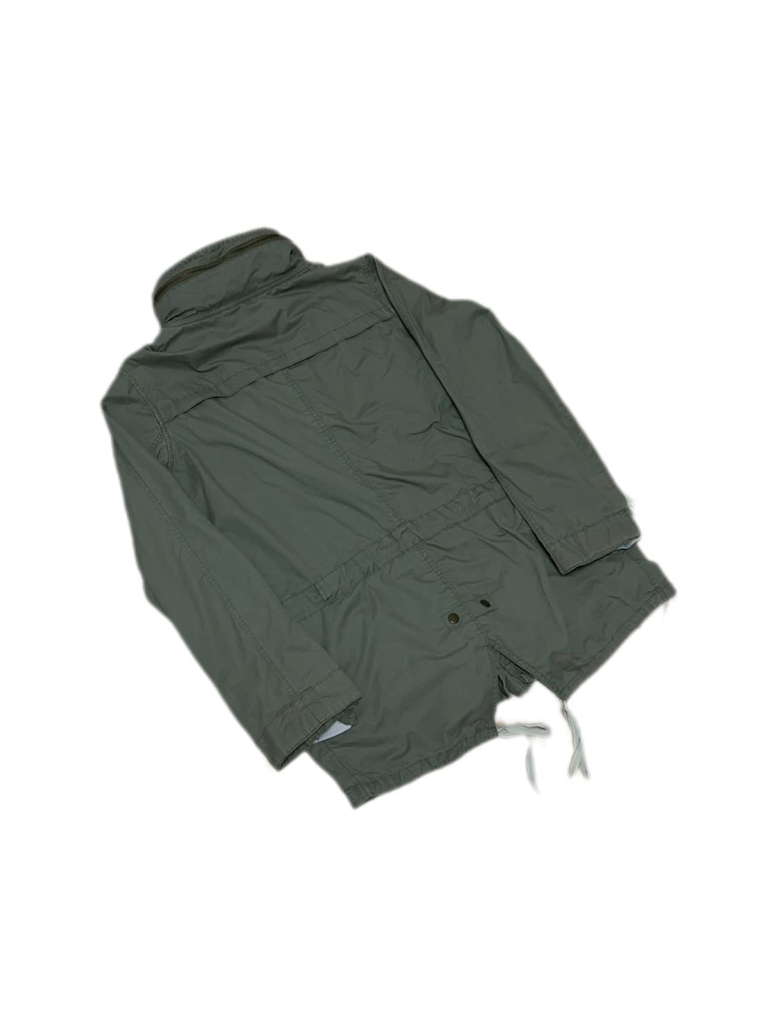 밀리터리 카키 풀집업 후드 멀티 포켓자켓 상품이미지3