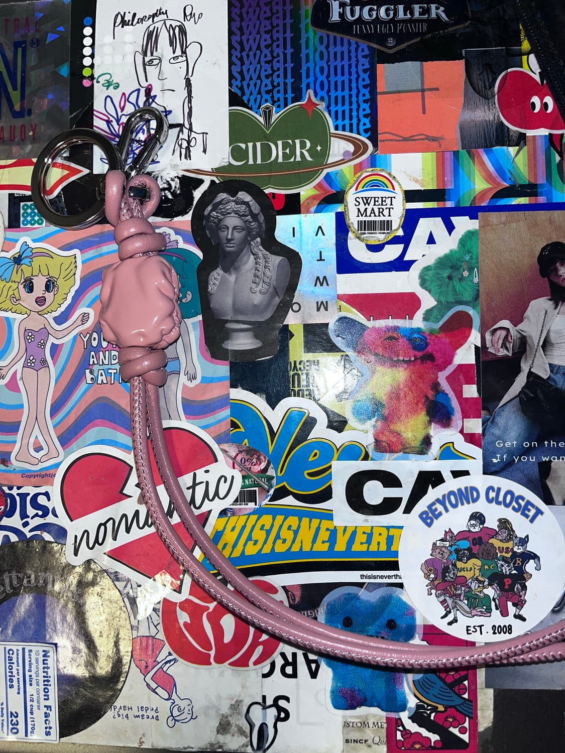 [남녀공용]코스 cos 키링 핑크 상품이미지2