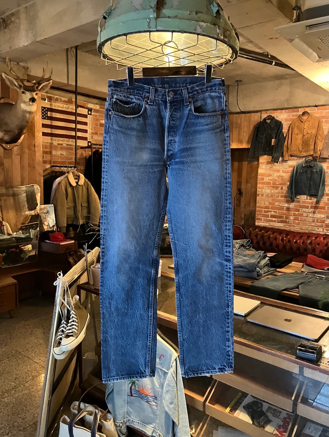 80s USA 빈티지 리바이스 501 데님 팬츠 상품이미지1