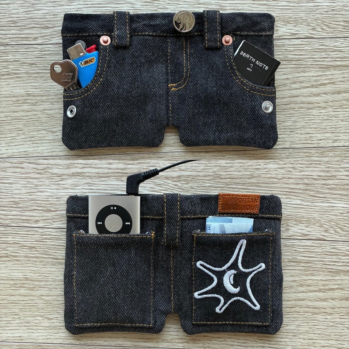 Protect.ldn Remake demin wallet 상품이미지1